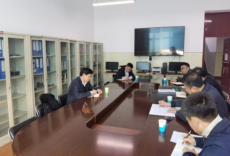 校党委常委、副校长高晚欣莅临太阳成集团tyc9728走访指导新学期工作